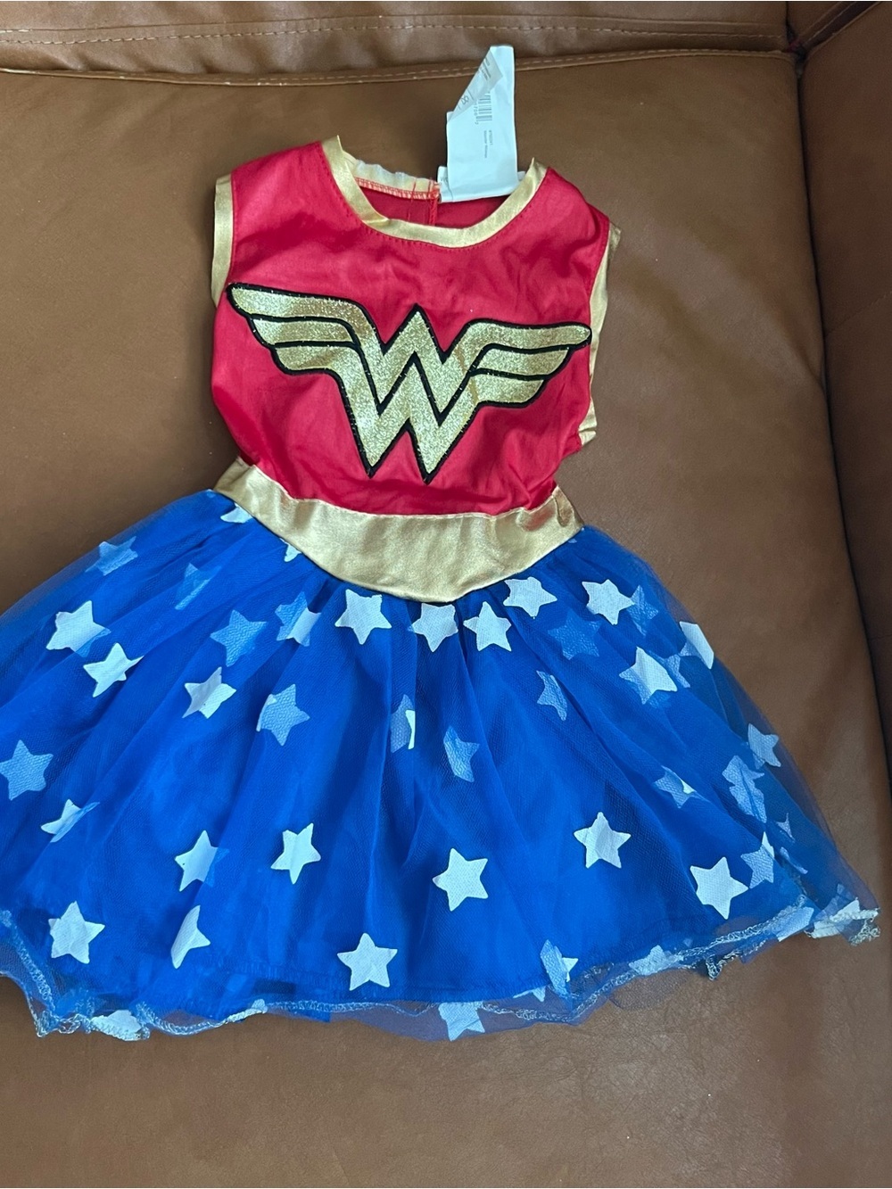 Rubie's DC Comics Wonder Woman Deluxe Girls' Tutu Costume Dress Halloween Sz XS